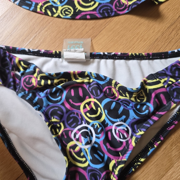 Coral & reef bikini sz 10 - Picture 2 of 7